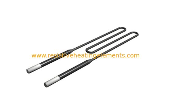 W şekli MoSi2 Isıtma Elementi 500mm 600mm 700mm Molibden Isıtma Elementi