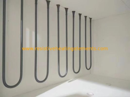 Özel Molibden Disilikit Isıtma Elemanları MoSi2 1800C Fırınlar için