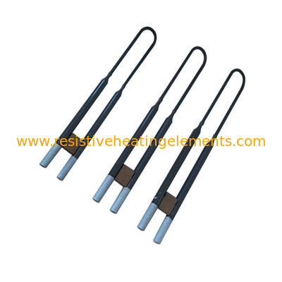 300W U Molibden Disilikit Isıtma Elementi 1800C MoSi2 Isıtıcı