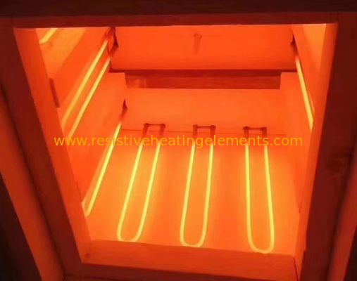 U Tipi Moly Disilikit 220V 1800 Dereceli Molibdenum Disilikit Isıtıcısı