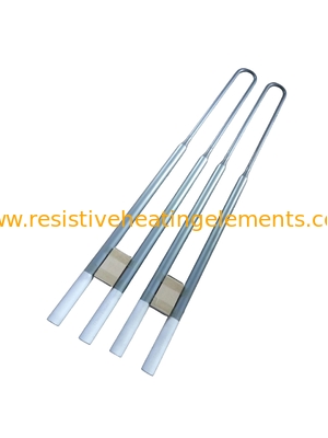 U Tipi MoSi2 Isıtma Elemanı Elektrikli Fırın Elemanı